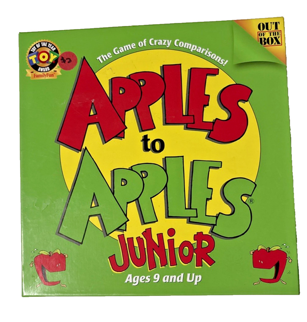 Apples to Apples Junior Card Game Out of the Box Age 9+ 500+ Cards 2007
